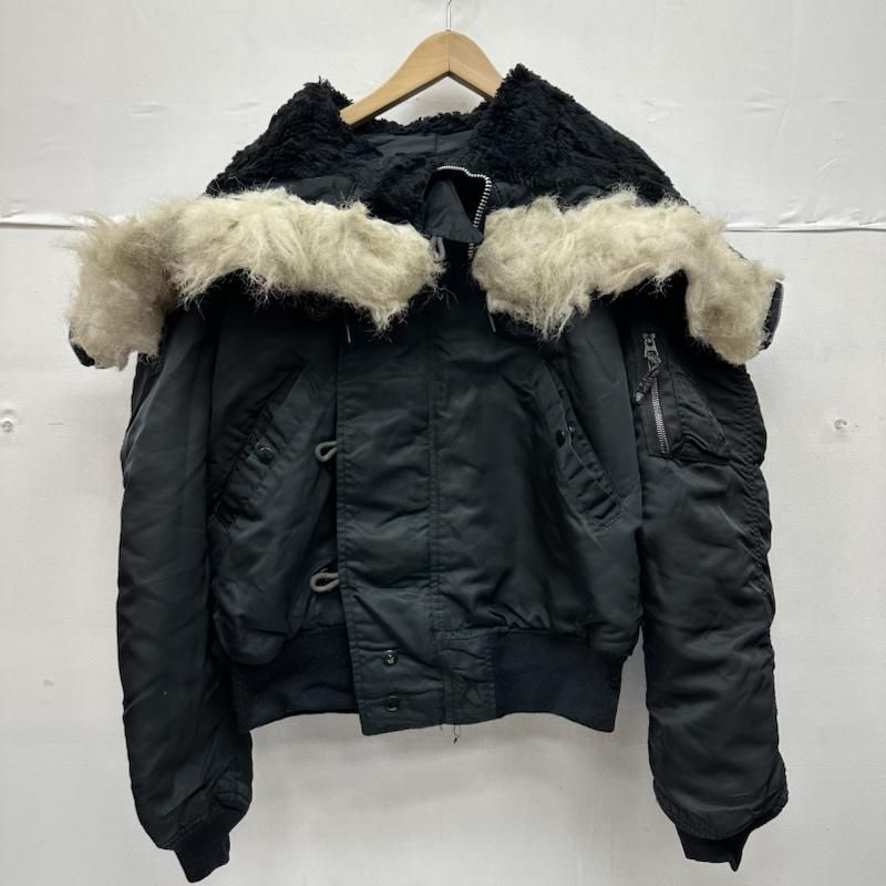 アルファ インダストリー 80s USA製 N-2B フード ファー フライト