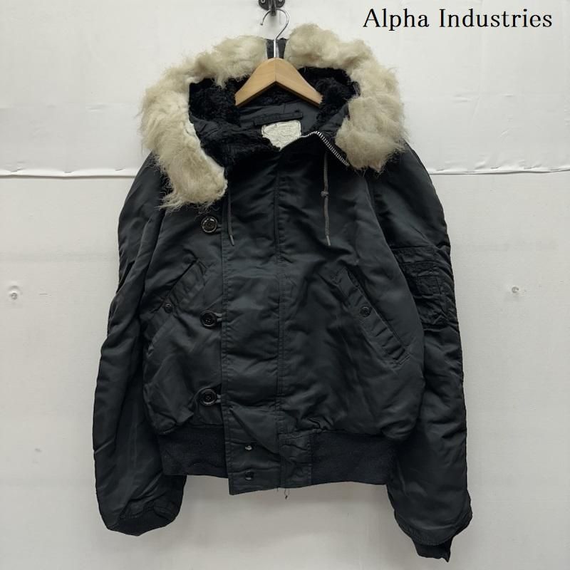 アルファ インダストリー 80s USA製 N-2B フード ファー フライト