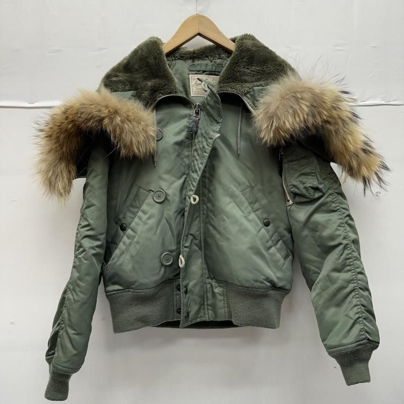 アヴィレックス N-2B フード リアル ファー フライト ジャケット