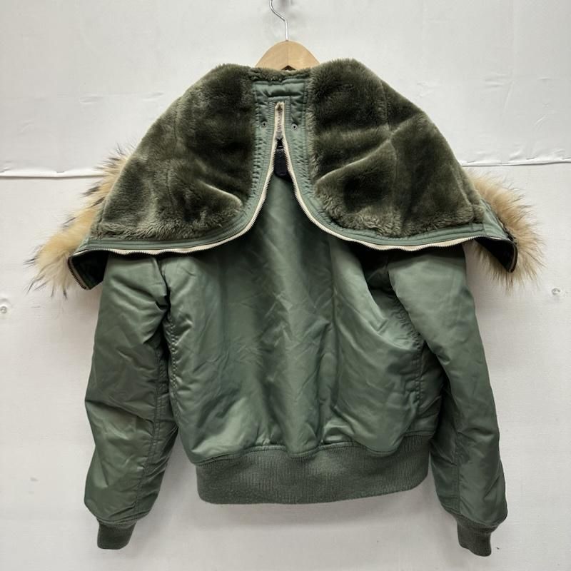 アヴィレックス N-2B フード リアル ファー フライト ジャケット