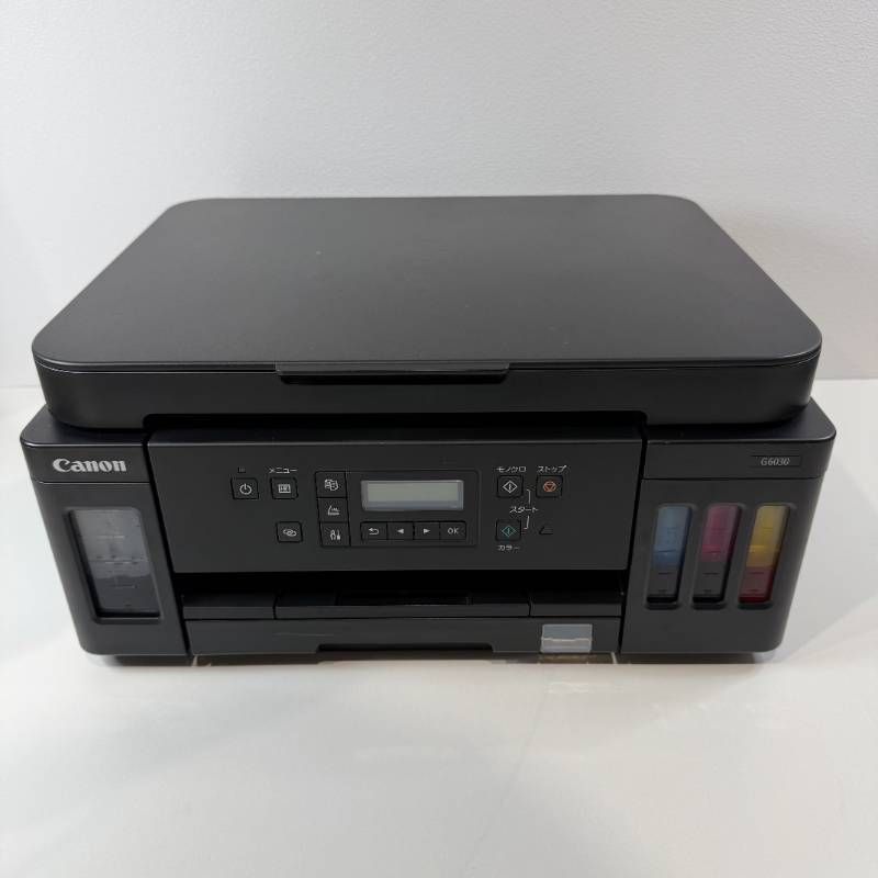 超美品】Canon G6030 ギガタンク搭載プリンター 1,565枚 ノズル異常