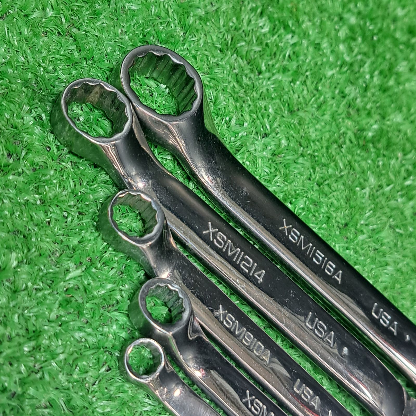 Snap on スナップオン ショート オフセットメガネレンチ XSM 5本セット 