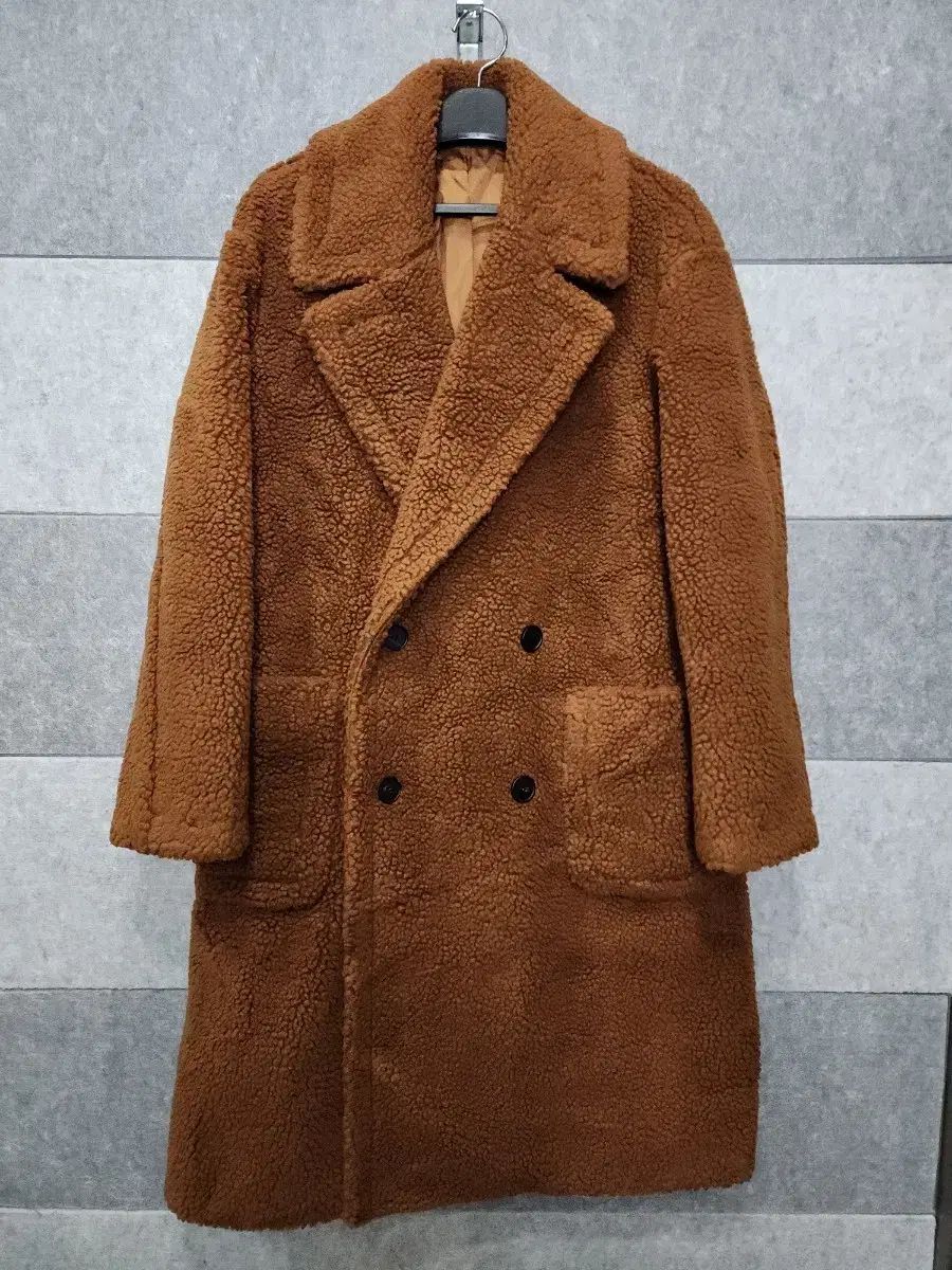 ムシンサスタンダード メンズ テディベア シェルパ コート サイズ L