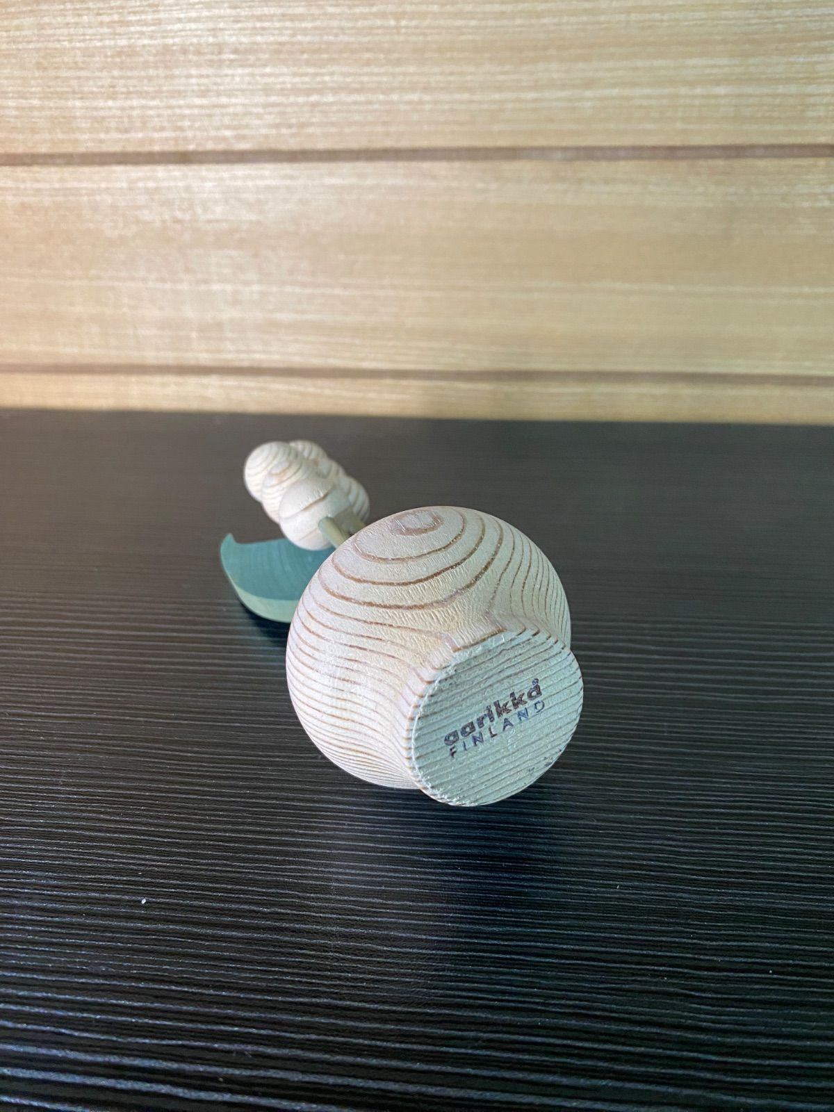 aarikka/アーリッカ　ヴィンテージ ウッド オブジェ　すずらん Aarikka アーリッカ 花 木製 Kielo スズラン 鈴蘭 アーリッカaarikka