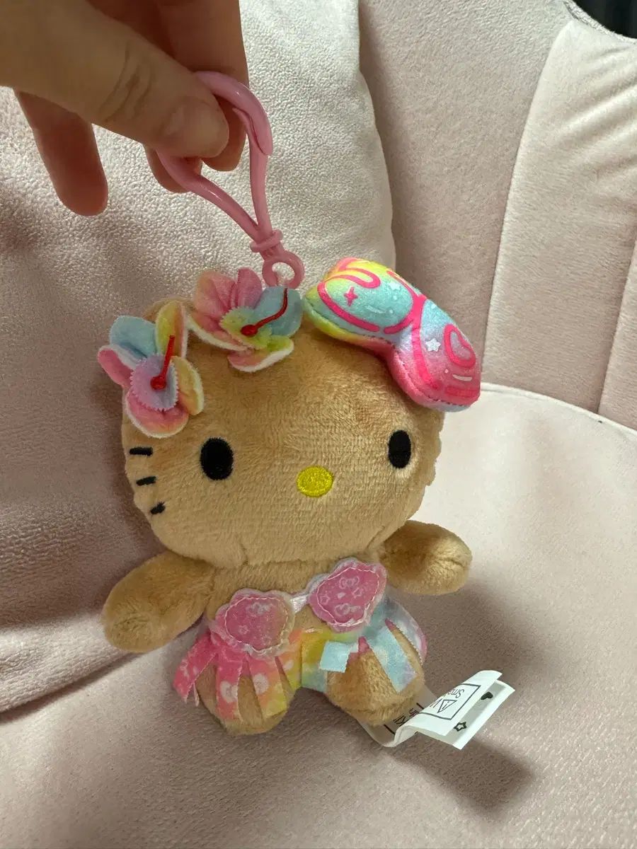 正規品 ハワイ ハローキティ キーホルダー 50周年 ハローキティ ぬいぐるみ キーホルダー