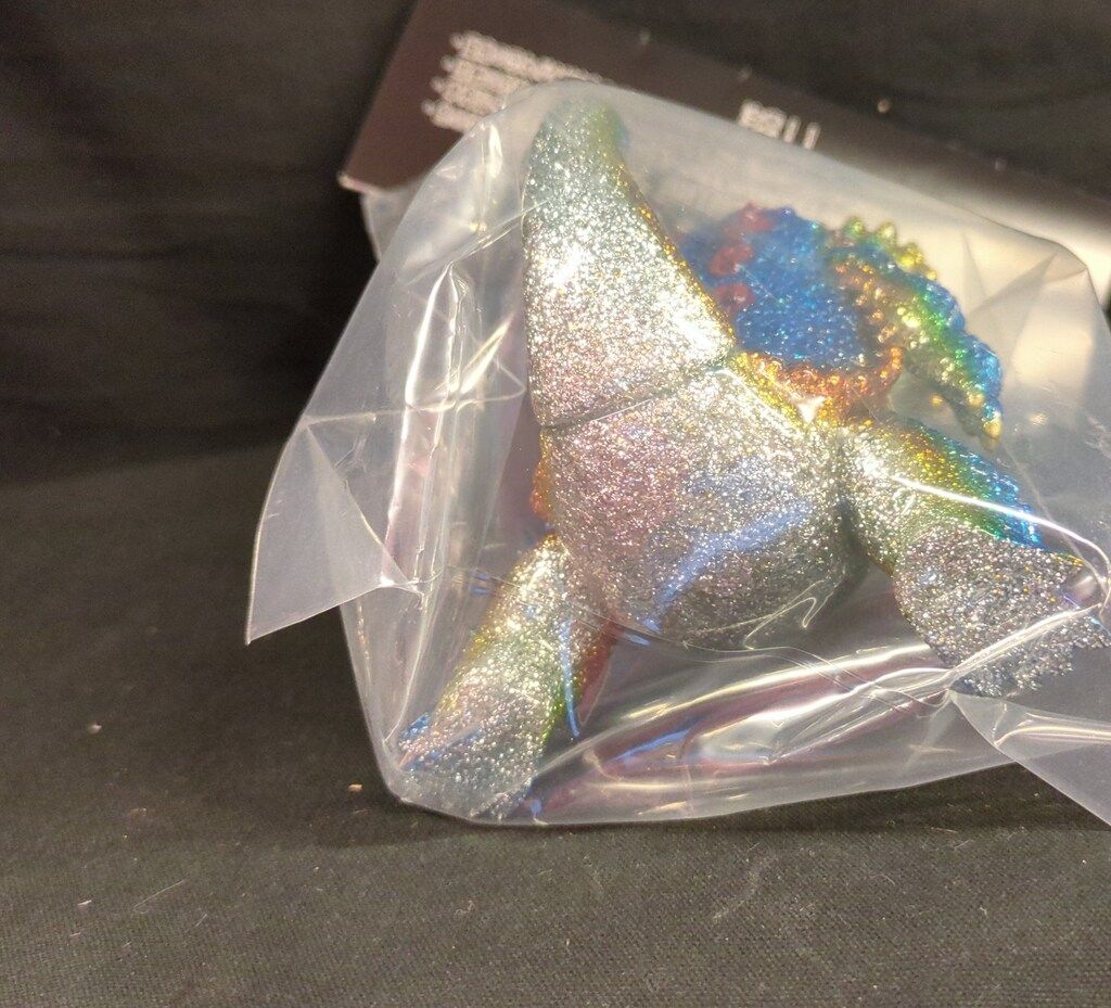 ペインターネット フトアゴン ブルードラゴン 銀ラメ+クラック Oneup