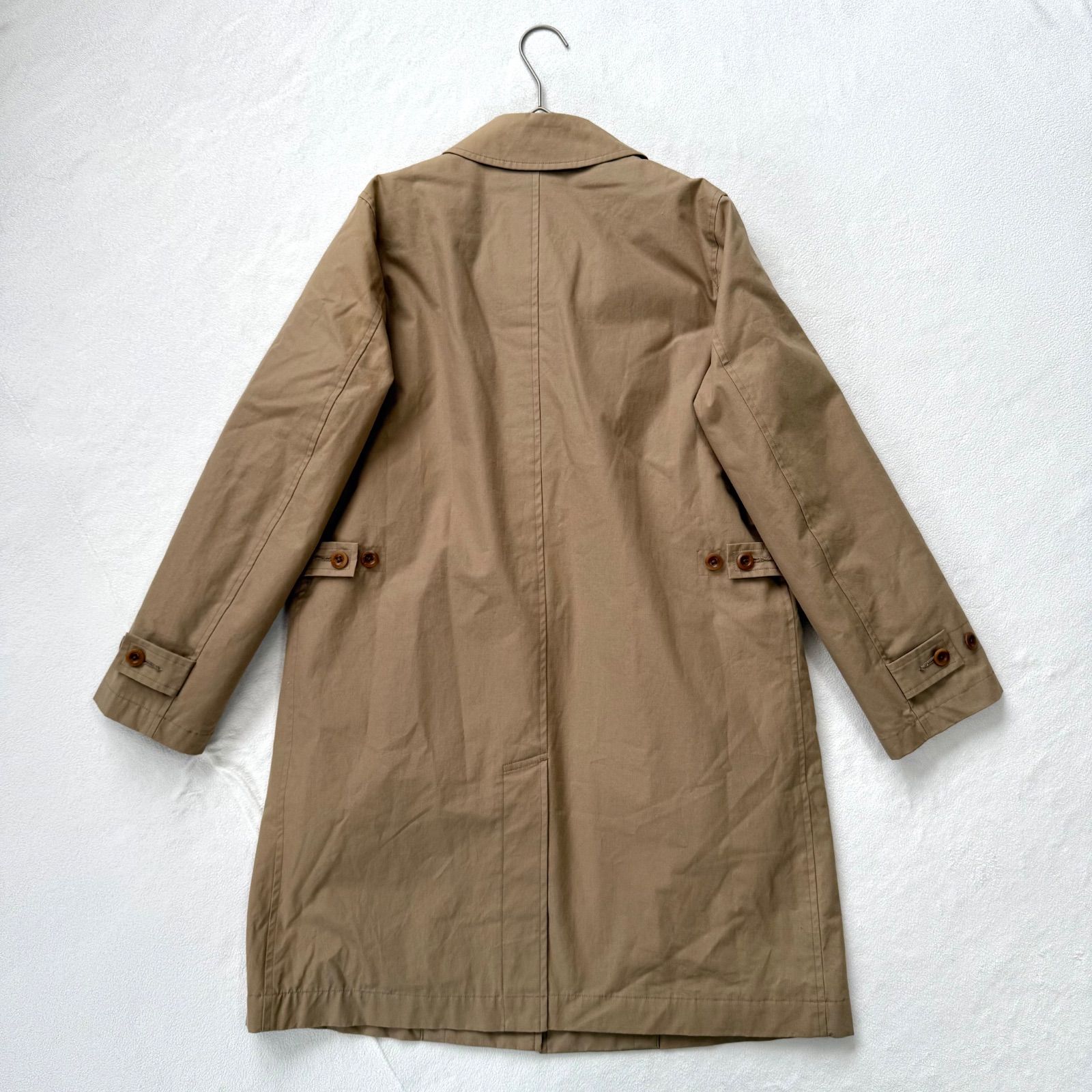 ✨希少✨エムエイチエル　ステンカラーコート　ダウンライナー　ベージュ　２ 極美品未使用級・サイズ1✨エムエイチエル 2way ダウンライナー付き