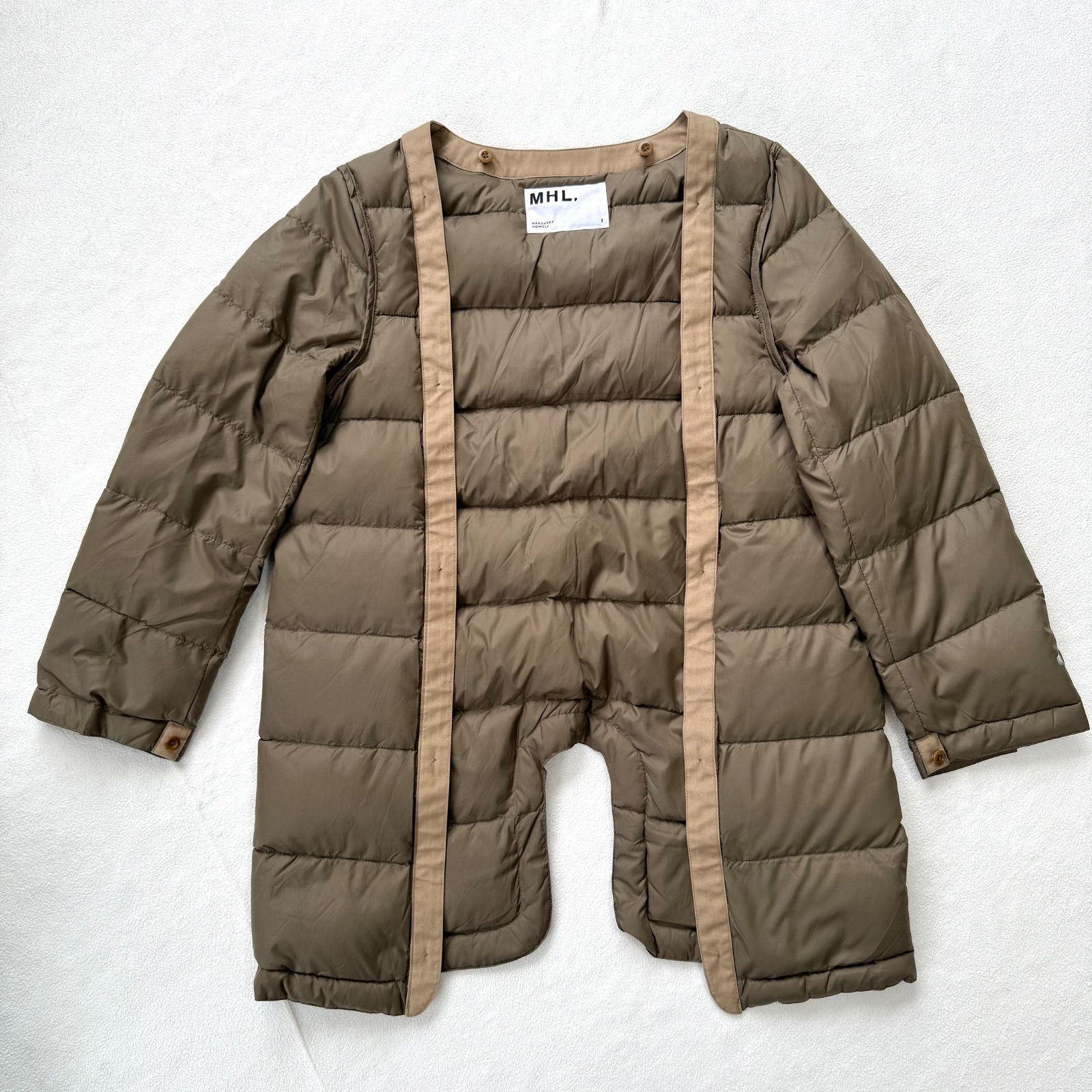 極美品未使用級・サイズ1✨エムエイチエル 2way ダウンライナー付き