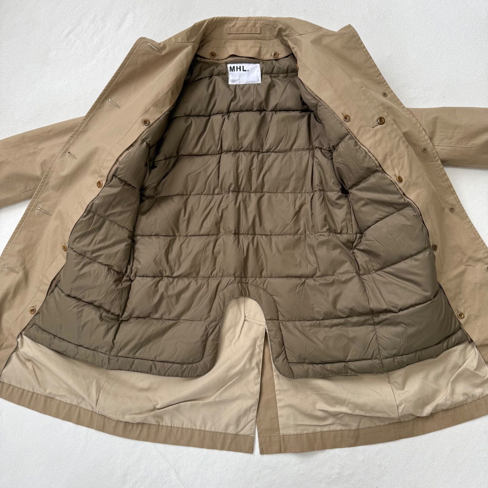 極美品未使用級・サイズ1✨エムエイチエル 2way ダウンライナー付き