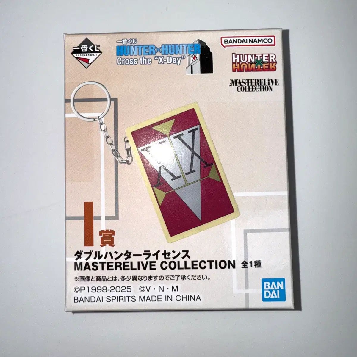 HUNTER×HUNTER 헌헌 一番くじ I賞 ハンター ライセンス キーホルダー
