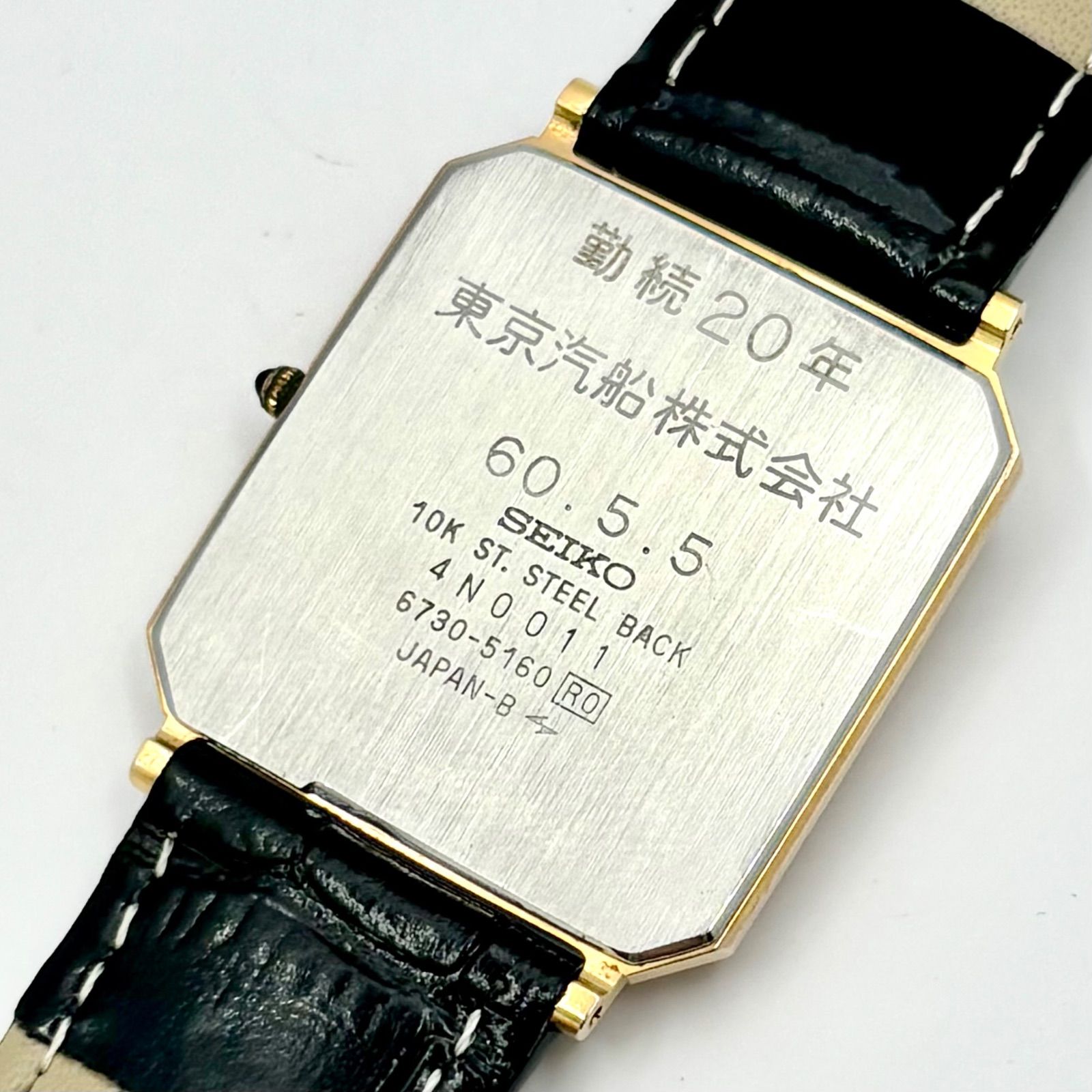 新品電池】SEIKO セイコー Dolce ドルチェ 10K 10金 メンズ 腕時計