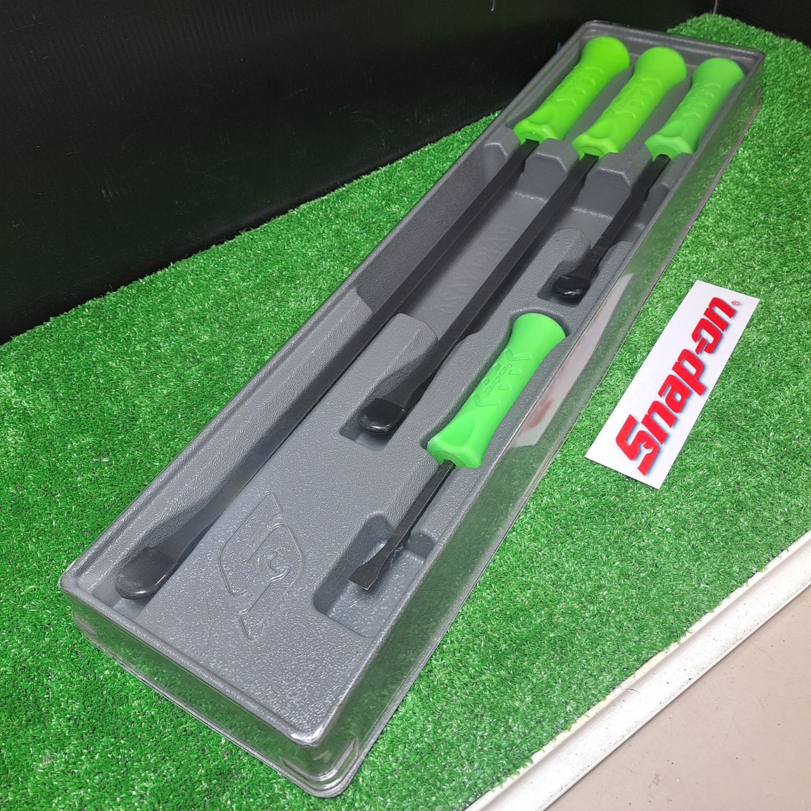 Snap on スナップオン 貫通プライバー 4本セット SPBS グリーン