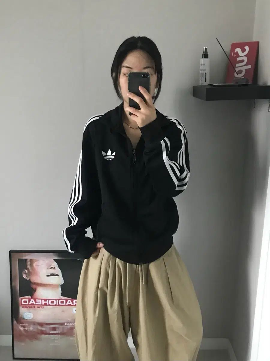 コレクション アディダス ファイヤーバード ブラック トラックジャージ