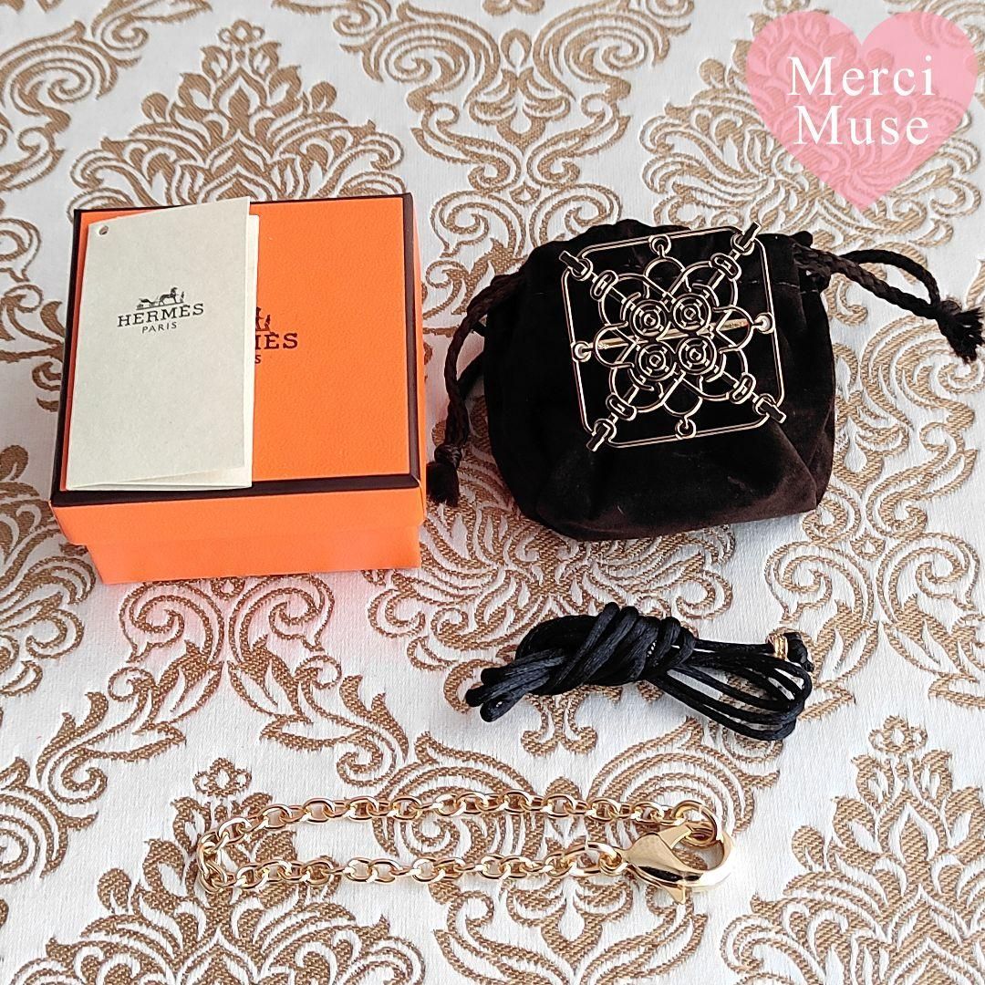 ❤未使用品❤スカーフリング エプロンドール ゴールド金具 エルメス