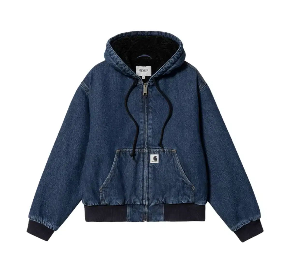 Carhartt WIP OG アクティブ ジャケット ブルー ストーンウォッシュド