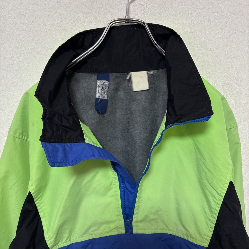 WOOLRICH】 80s 紺タグ ワンポイントロゴパッチ アノラックジャケット