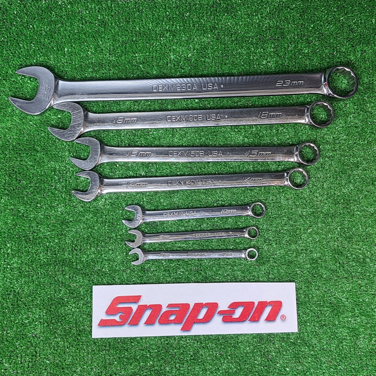 Snap-on スナップオン コンビネーションレンチ セット ミリサイズ OEXM 7本セット 7～23ｍｍ
