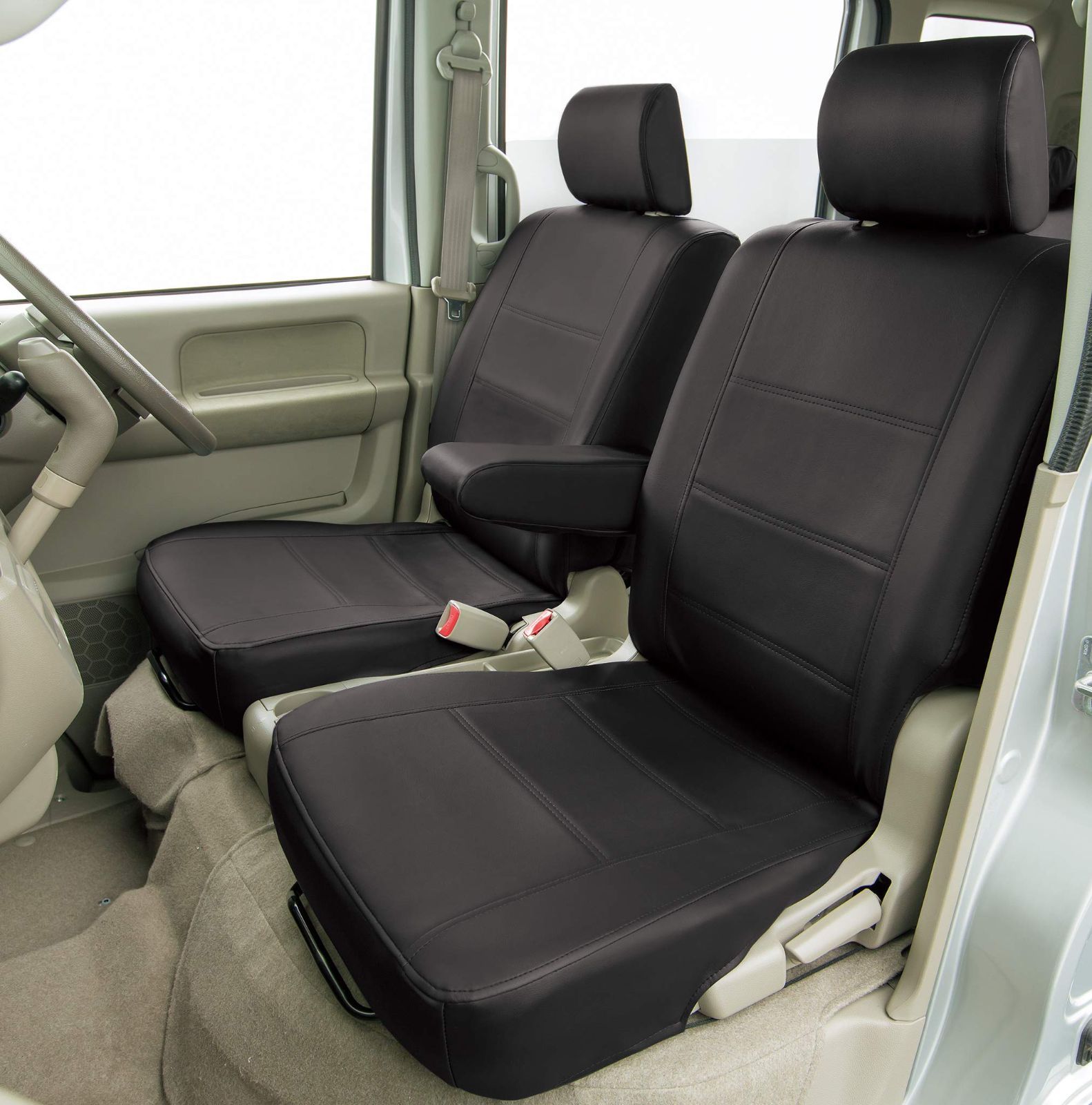 ボンフォーム BONFORM シートカバー M 4-20 エブリーW ブラック