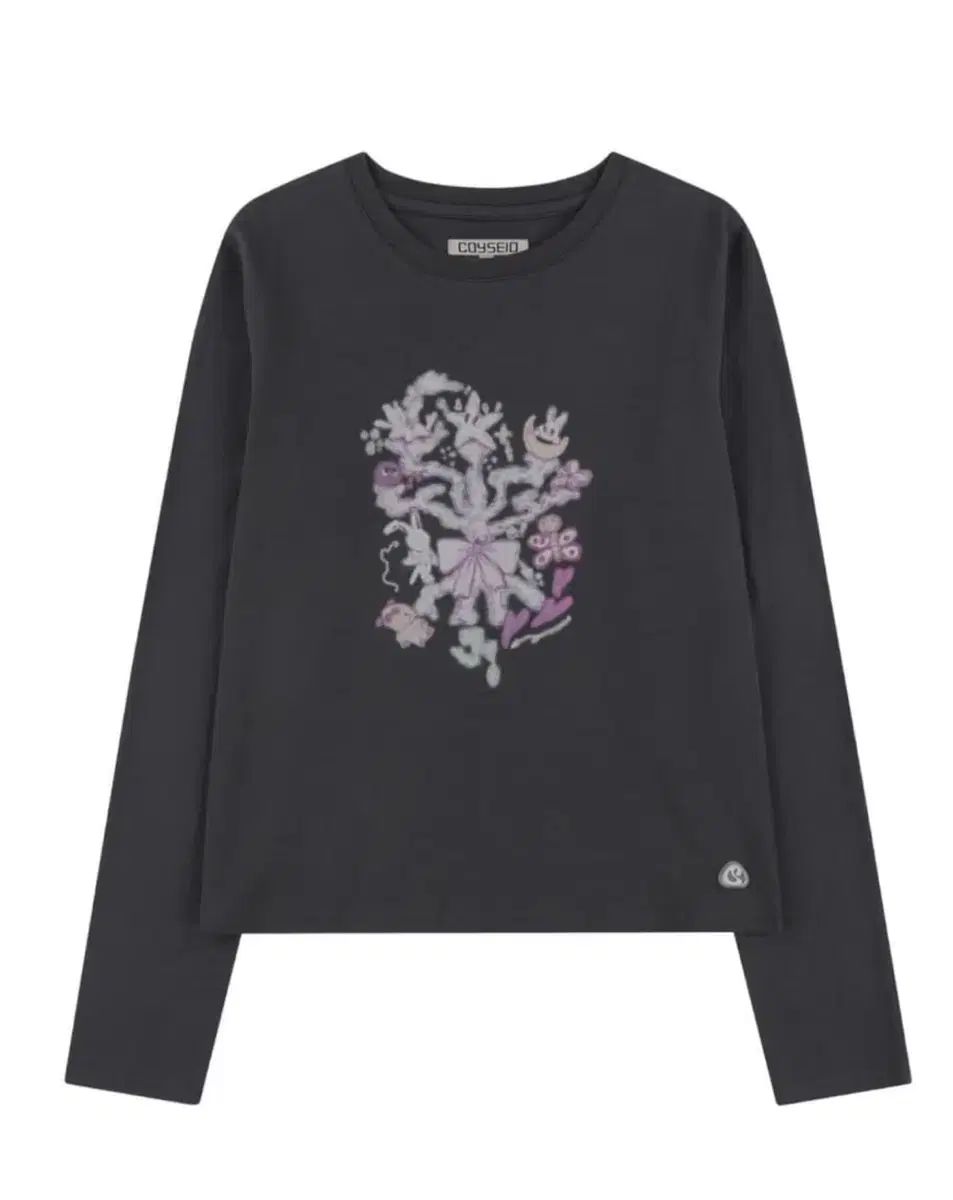 ISSEY MIYAKE イッセイミヤケ コーラル ロングスリーブ チャコール 1