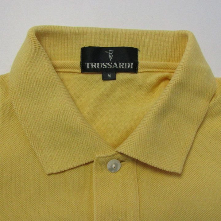 トラサルディ ポロシャツ トップス 長袖 ゴルフウエア メンズ Mサイズ