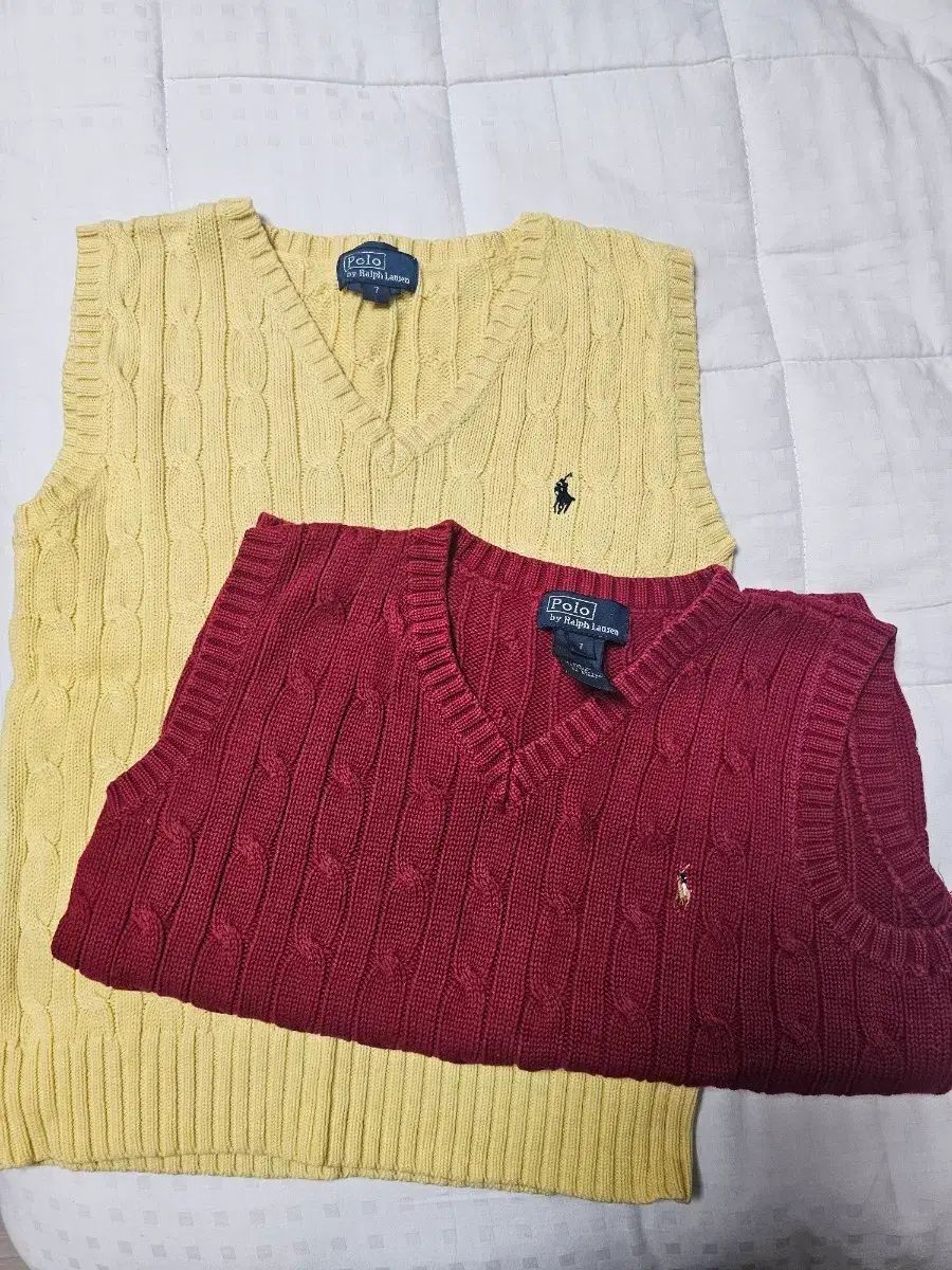 ポロラルフローレン ニット ベスト 2個 7サイズ