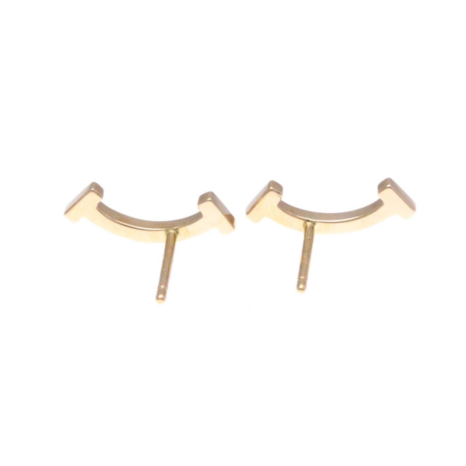 ティファニー(Tiffany) ティファニー T スマイル ピアス 無し K18