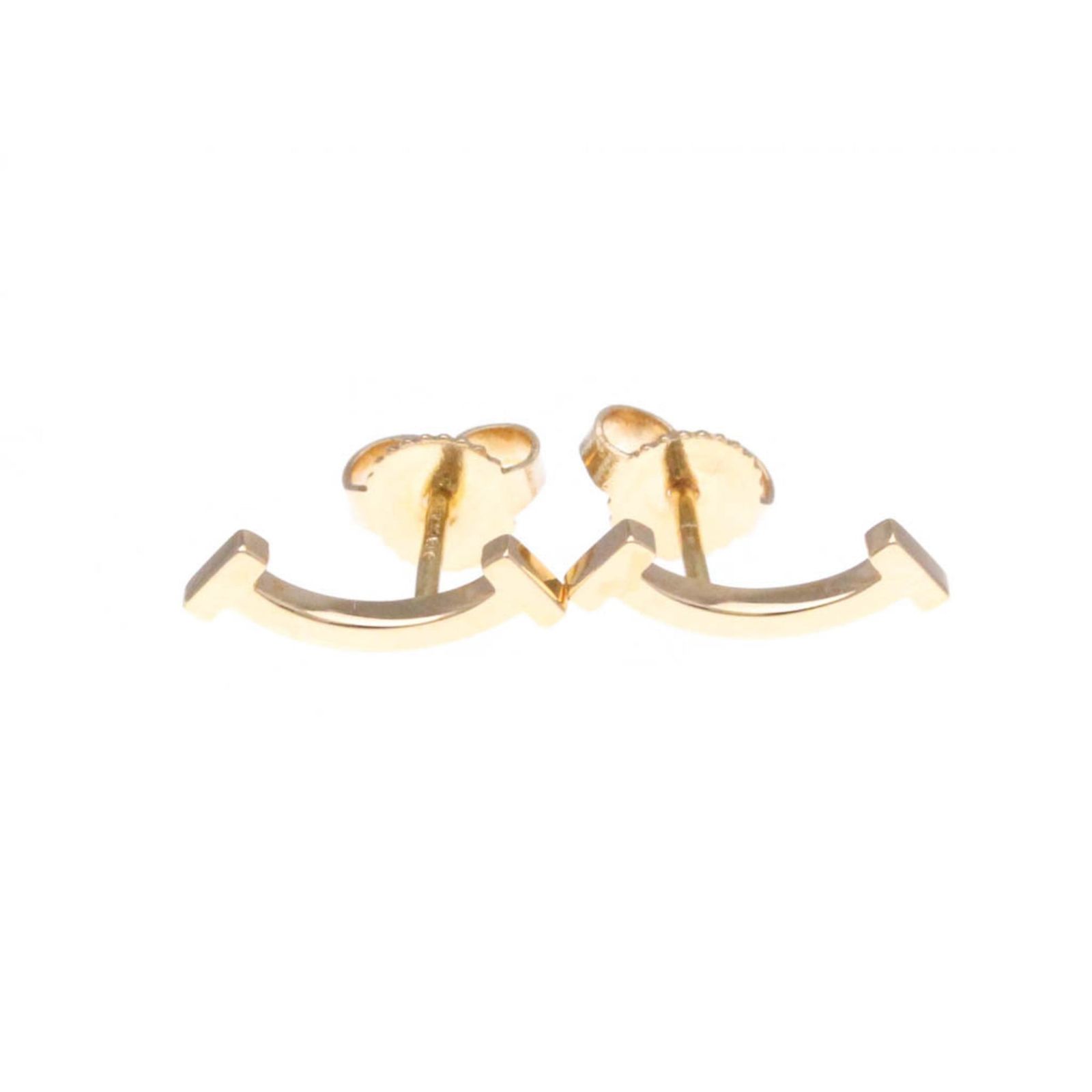 ティファニーTスマイルピアス　片方　Ꮶ18ローズゴールド　ティースマイル　現行品 ティファニー ピアス k18 Tスマイル ローズゴールド K18RG 36667249