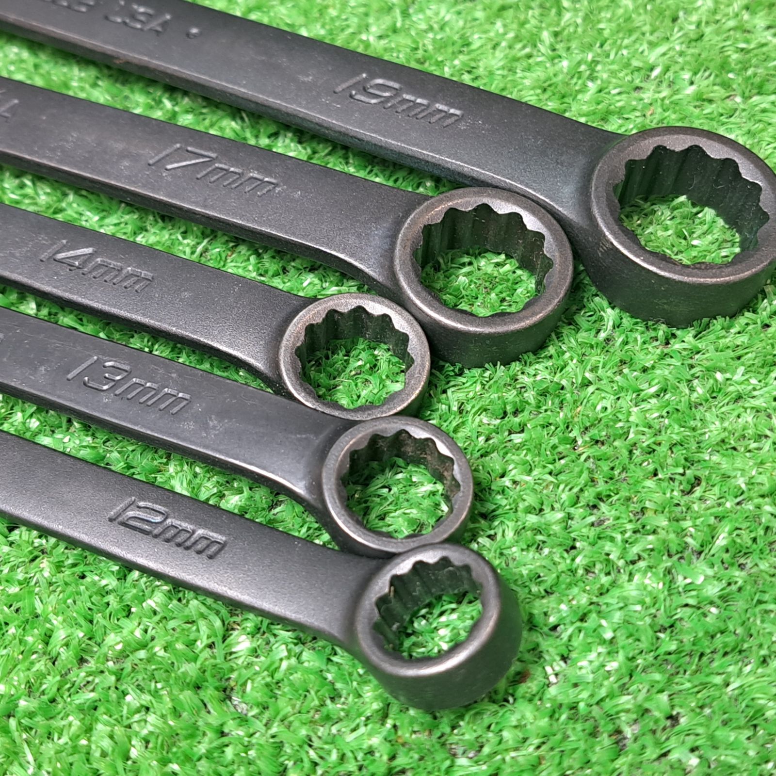  Snap-on スナップオン ミリサイズ GOEXM 5本セット 12～19ｍｍ インダストリアルフィニッシュ コンビネーションレンチ 12ポイントボックス オープンエンド 15° その他 電動工具 エア工具