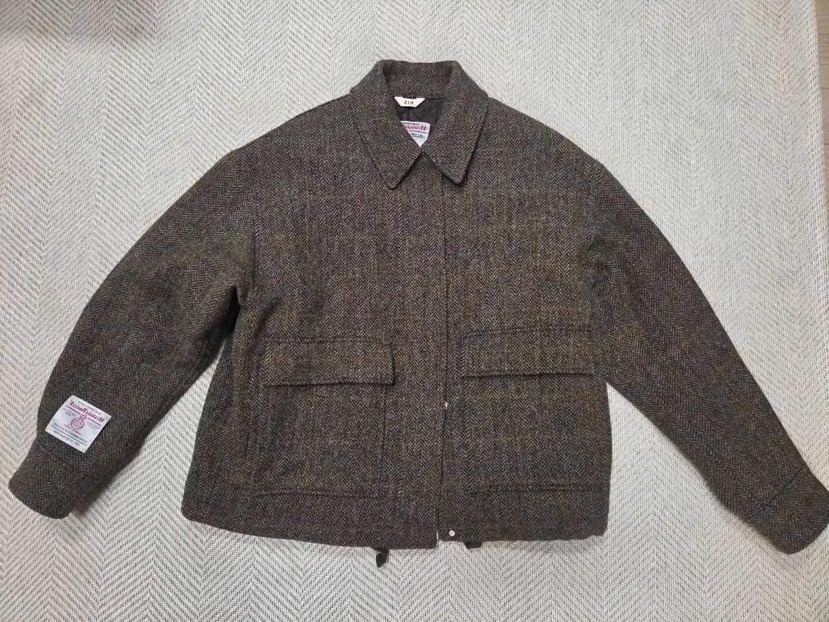 ヘジス ハリーツイード ヘリンボーン ジャケット