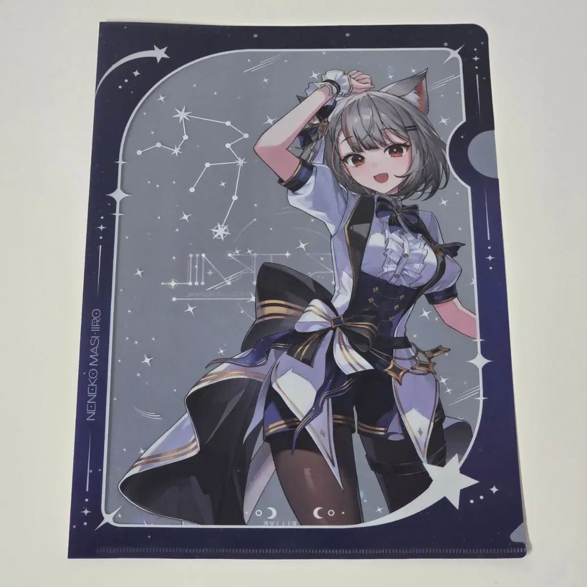 StelLive スペシャル 特典 ねね猫 マシロ クリアファイル L字ファイル