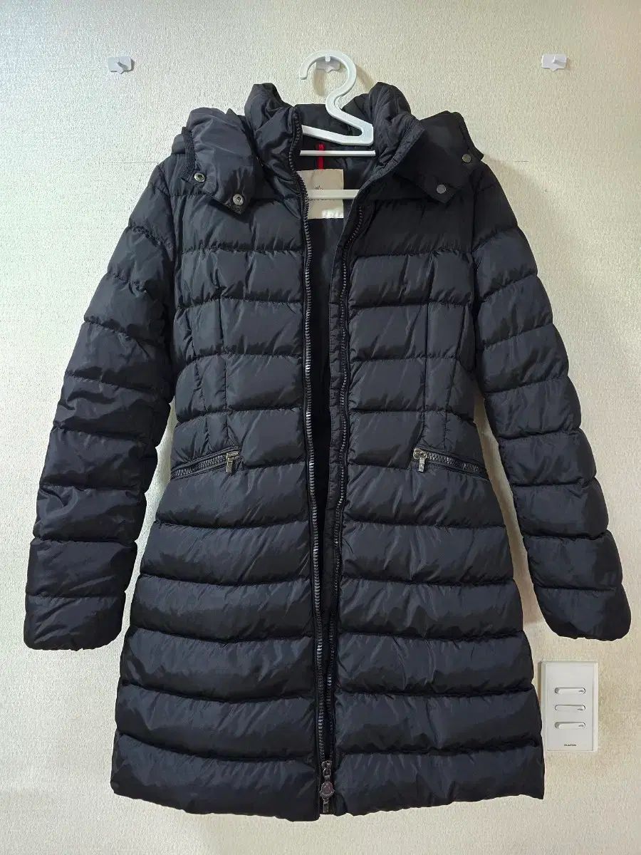 MONCLER モンクレール キッズ シャ チュール ルパル Charpal ロング丈 ダウンジャケット ブラック