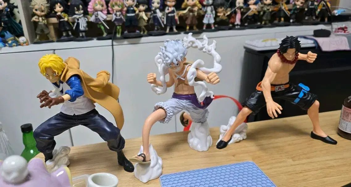 ONE PIECE Grandista（グランディスタ） モンキー・D・ルフィ(ルフィ) エース サボ フィギュア セット