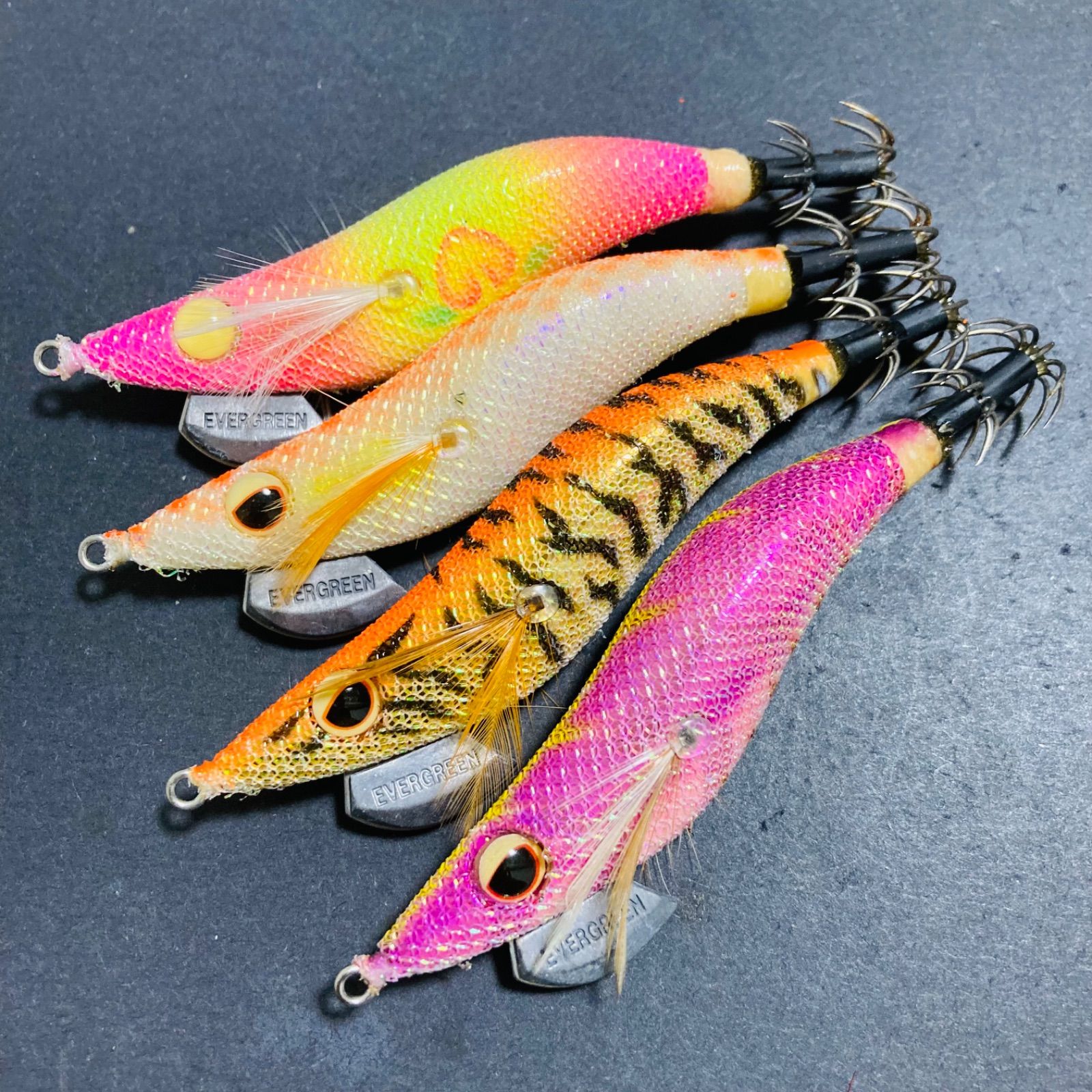エギ番長 2.5号 エギ エギセット EgiBanchou EverGreen Egi Squid Jig