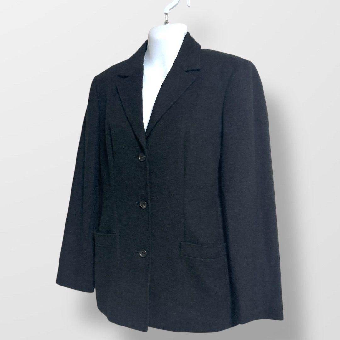 美品　バーバリー　テーラードジャケット希少 入手困難　高級カシミヤ混 CABaN ピュアカシミヤ 3Bジャケット （テーラードジャケット