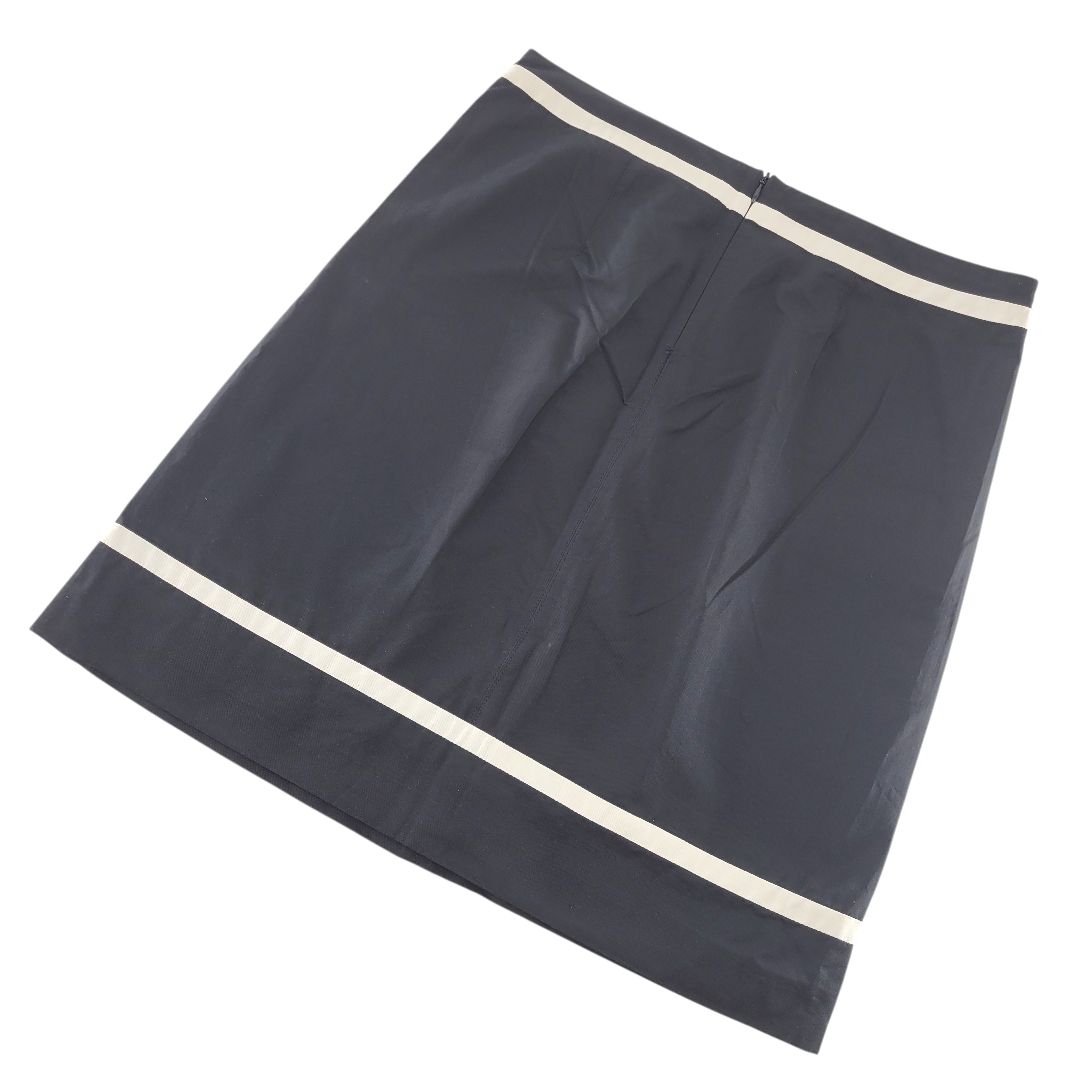 美品 マックスマーラ MAX MARA 台形スカート ブラック 膝丈 黒スカート S Max Mara エスマックスマーラ ひざ丈台形スカート ブラック