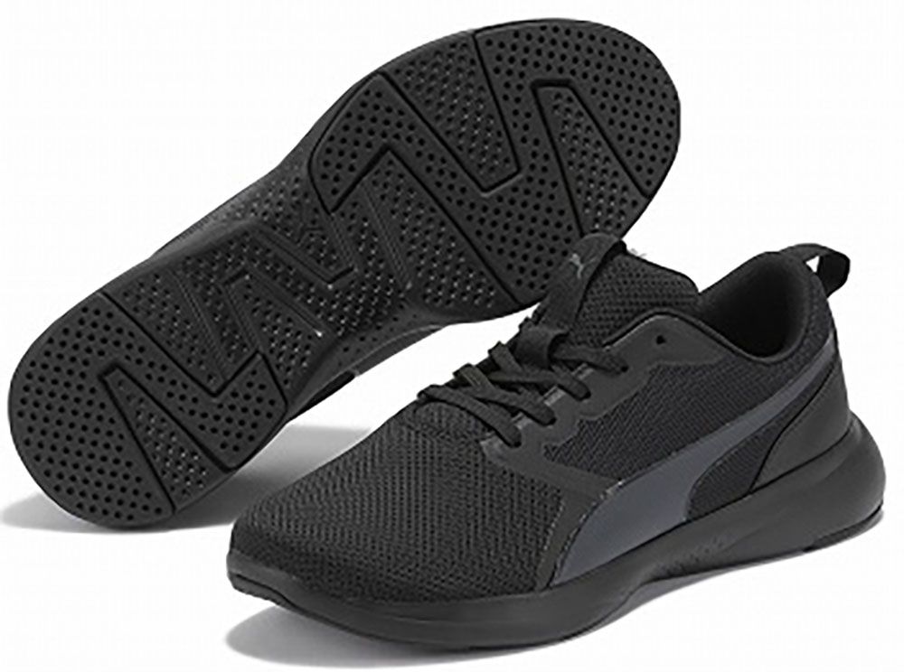 プーマ PUMA SOFTRIDE フィール ワイド  37674602 プーマ ブラック×エボニ 235