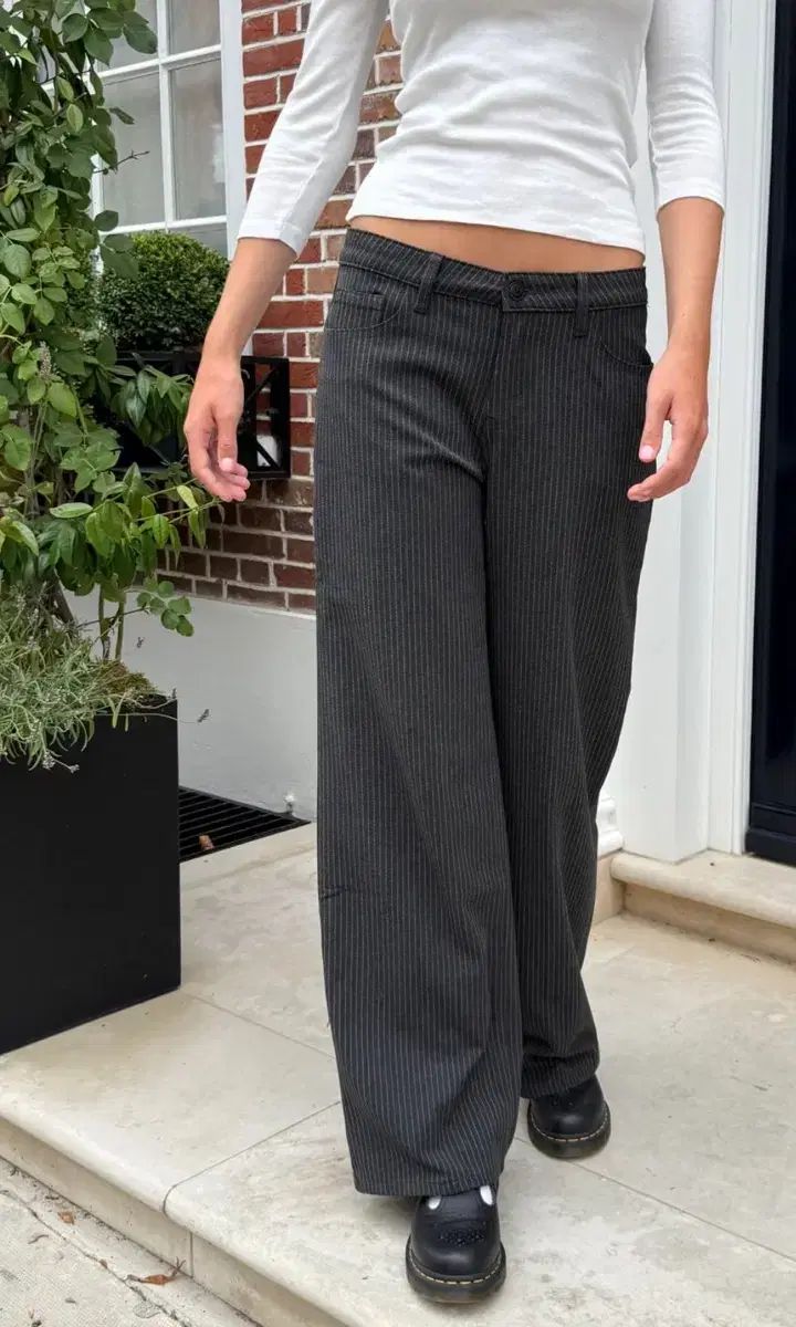 ブランディー メルビル ストライプ スラックス