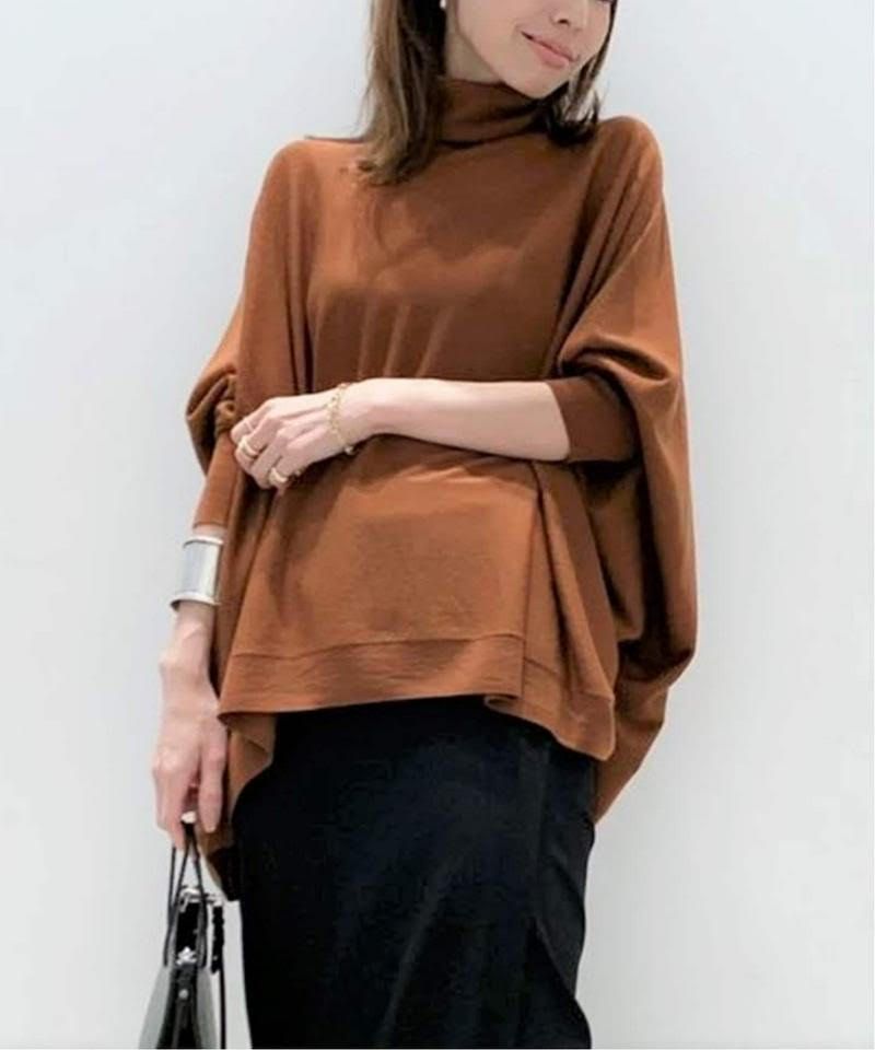 895 t Deuxieme Classe ドゥーズィエムクラス ウール タートルネック ニット N Volume Knit F ベージュ