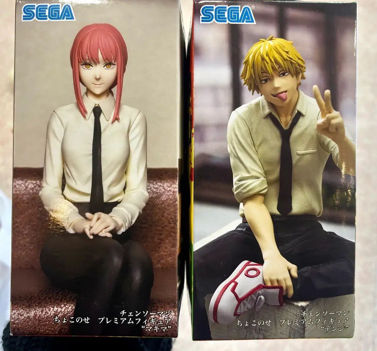 セガ チェンソーマン ヌードルストッパー デンジ マキマ フィギュア