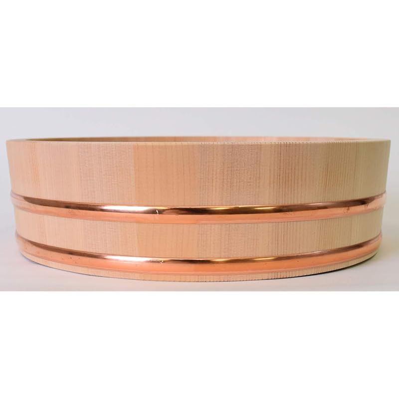 木曽工芸 おひつ 木製 さわら 寿司飯台 36 cm 約7合用 FH