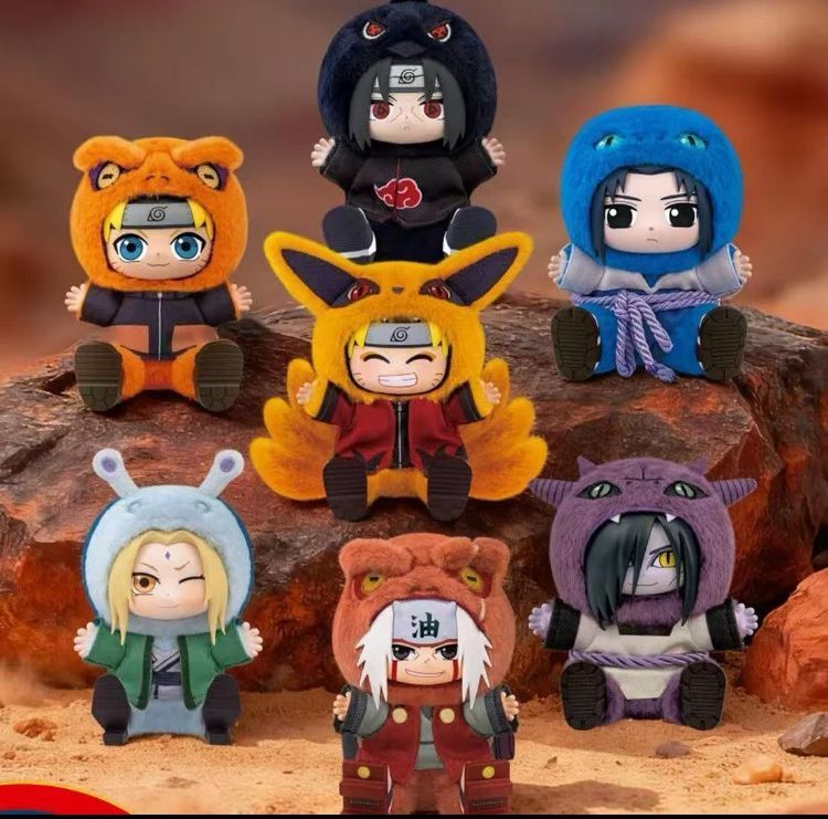 海外限定】TOPTOY 「NARUTO 疾風伝 」 シリーズ ぬいぐるみ ストラップ