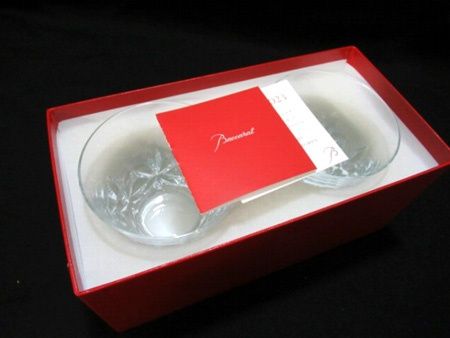 バカラ Baccarat エクラ ペアグラス タンブラー 2025 高8 5 口径9 cm BOX入