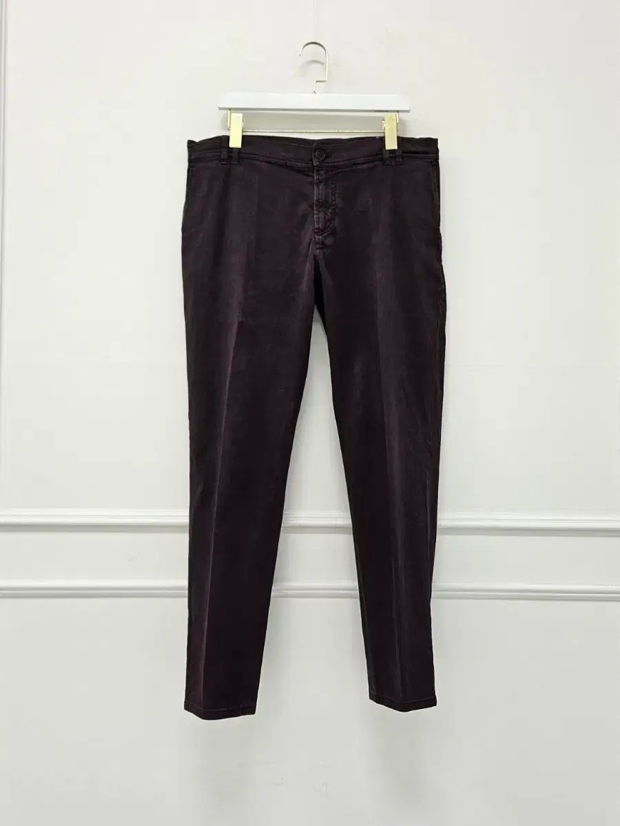 ブルネロクチネリ ブラウン コットン チノパンツ