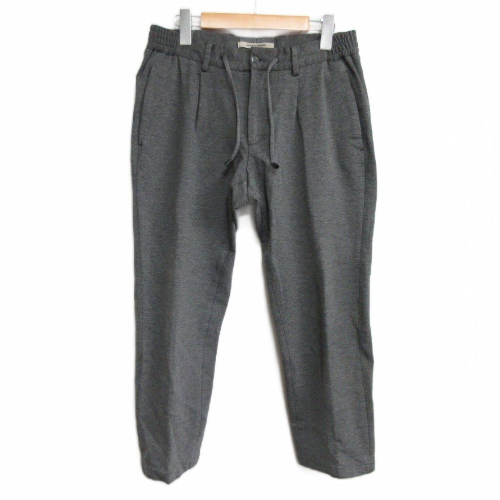 gabsarchiyo MASACCIO グレー スラックス 44 giab's ARCHIVIO（ジャブス アルキヴィオ） スラックス MASACCIO M1