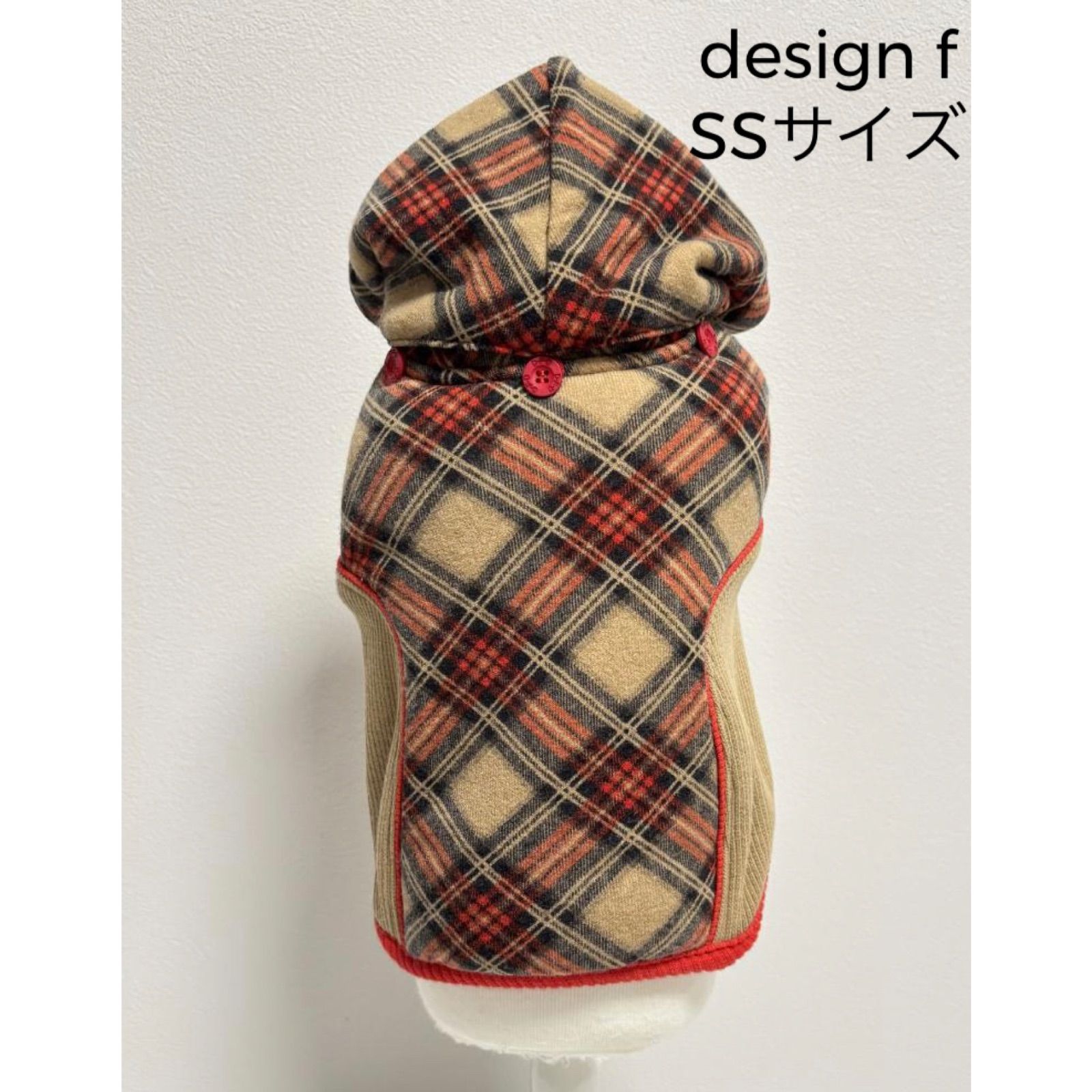 ♡【新品タグ付き】design f (D.F.D) デザインエフ フードベスト SS 
