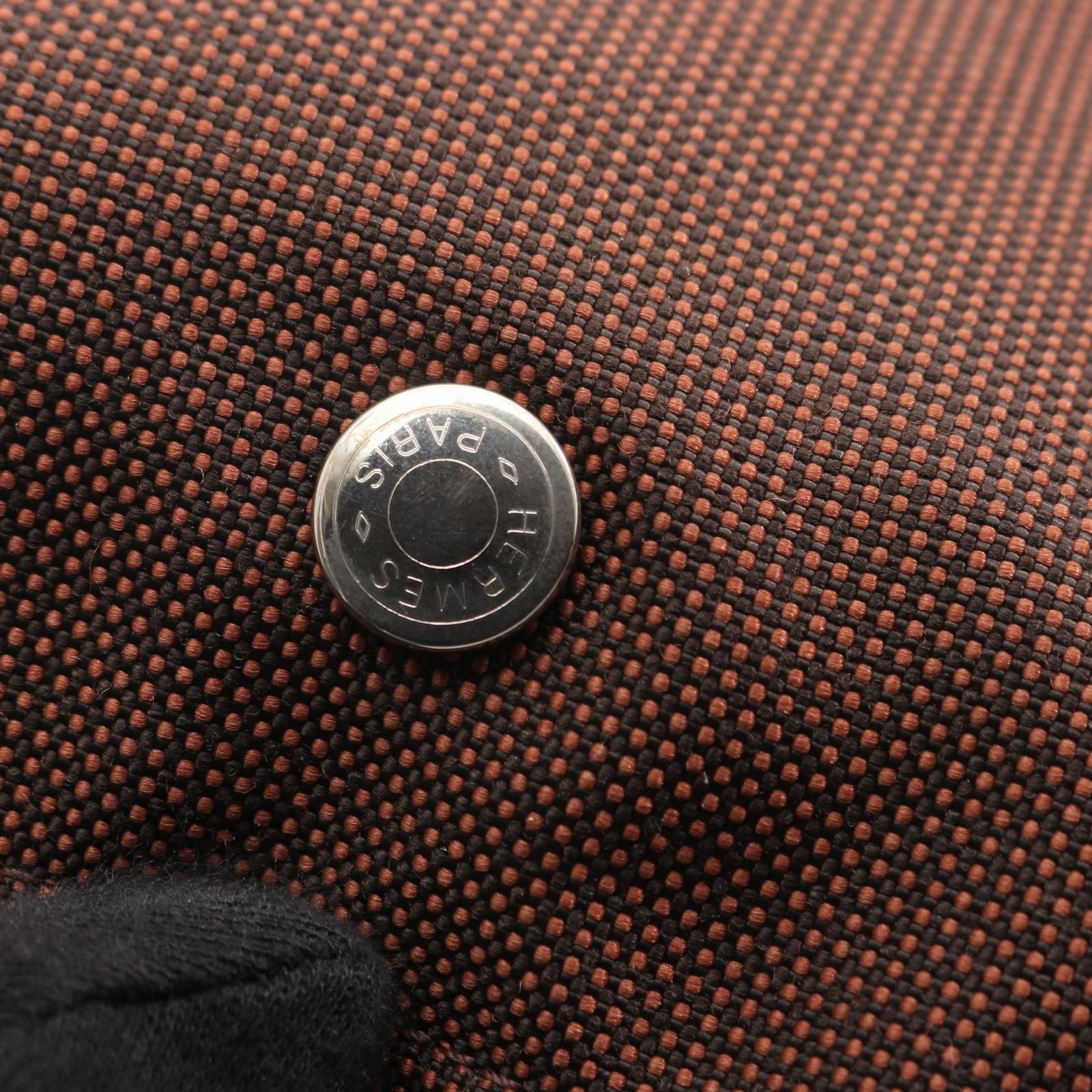 エルメス HERMES ショルダーバッグ エールライン バサスMM ブラウン