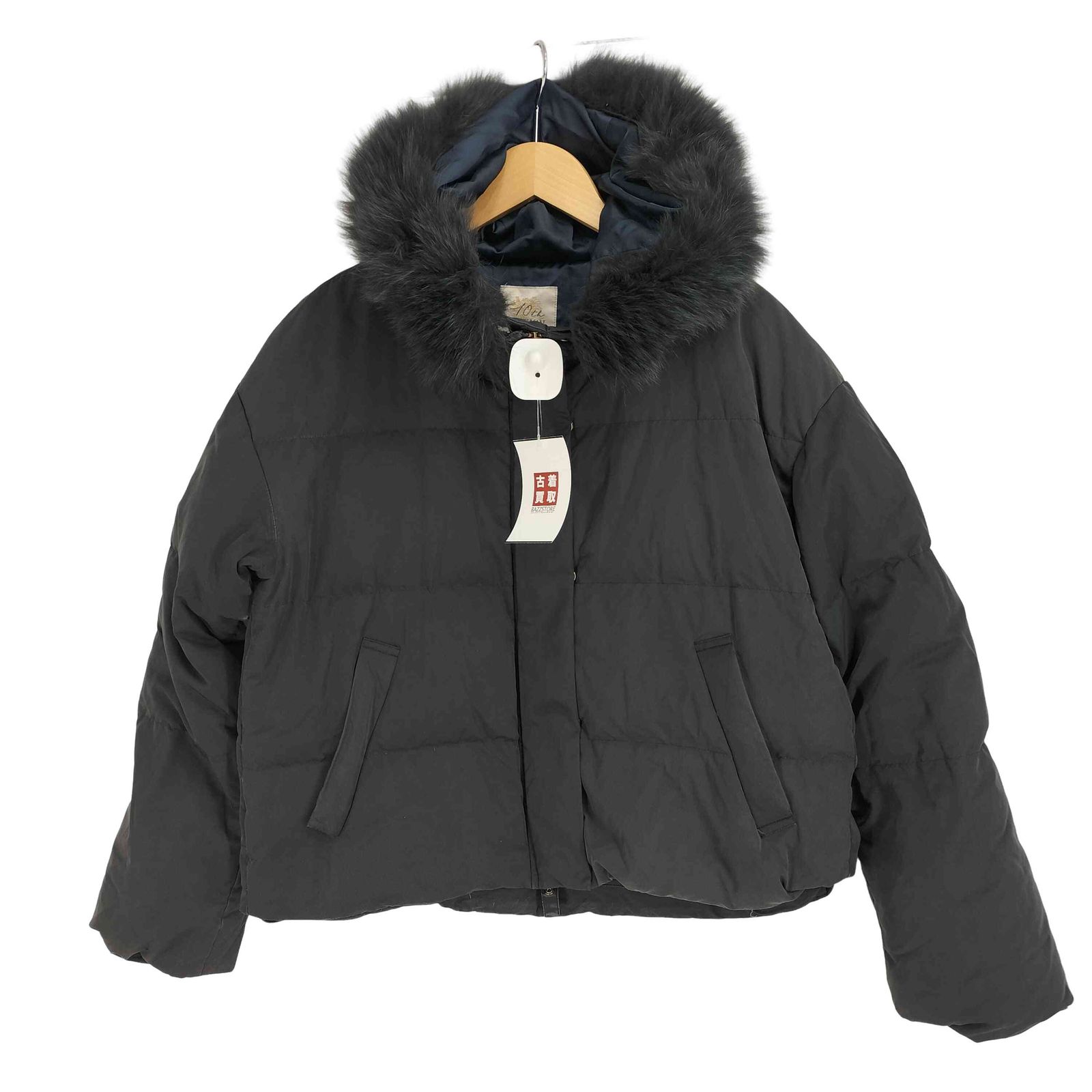 ノエラ Noela ファーフード ショートダウンコート レディース FREE