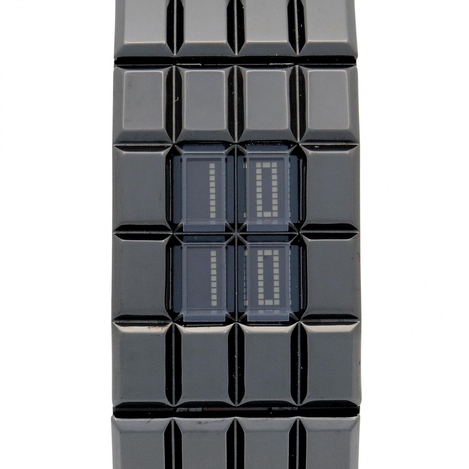 シャネル CHANEL 腕時計 ショコラ H 1003 ブラック セラミック レディース A