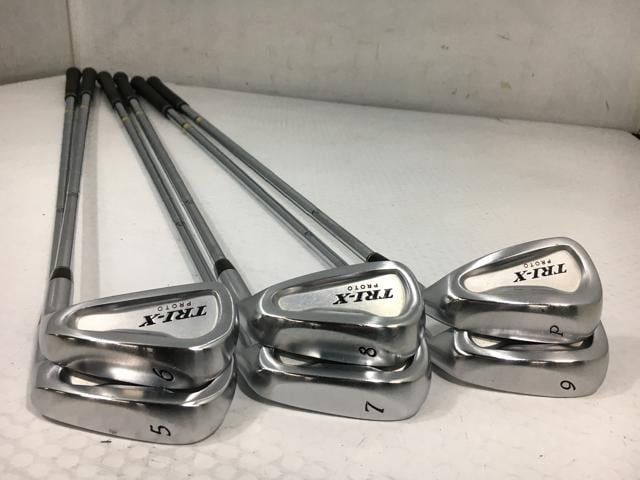 【中古ゴルフクラブ】(6本セット)共和ゴルフ TRI-X PROTO アイアン D/G 5〜9.P【14日間返品OK】 返品OK 【中古ゴルフクラブ】(6本セット)共和ゴルフ TRI-X PROTO