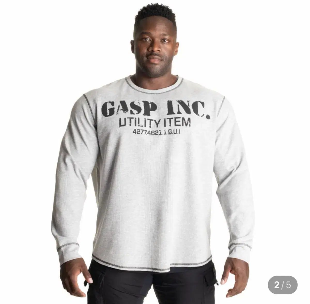 GASP ガスポーツ 長袖 ジム セーター XL